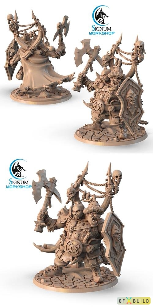 Batbayar the Bronze Fist 3D Print