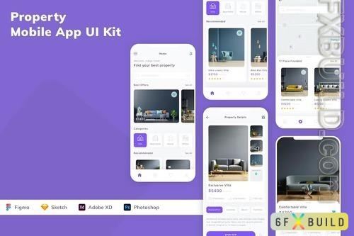 Property Mobile App UI Kit