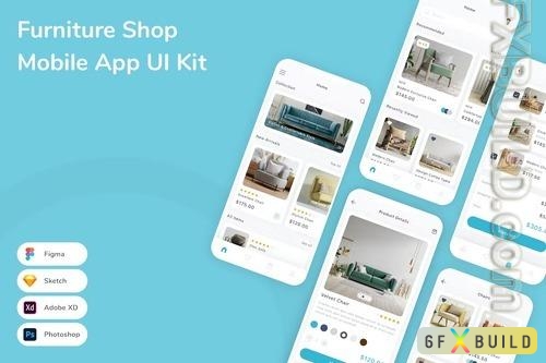 Furniture Shop Mobile App UI Kit
