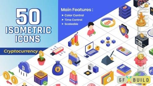 VideoHive - Isometric Icons - Crypto Currency 41973071