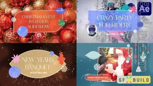 VideoHive - Christmas Event Invitation Slideshow | After Effects 41972360