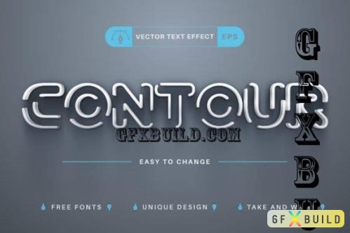 Connect Line - Editable Text Effect - 10943636