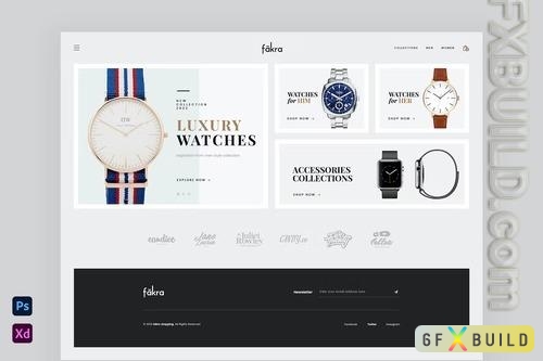 Fakra - Watches & Jewellery Website Design