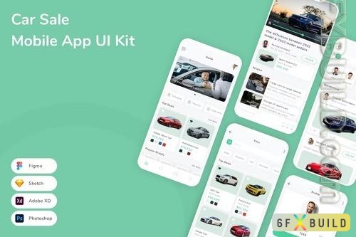 Car Sale Mobile App UI Kit