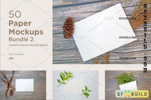 Greeting card Bundle in autumn theme V2 - 10978344