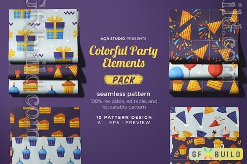 Colorful Party - Seamless Pattern Beautiful Collection