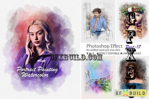 Canvas Art Photo Effect Template Part 17