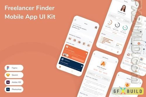 Freelancer Finder Mobile App UI Kit