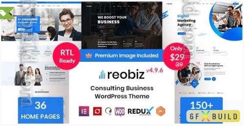 Themeforest - Reobiz v4.9.6 - Consulting Business WordPress Theme
