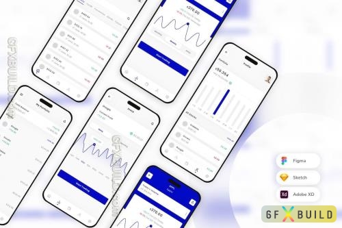 Stock Trading Mobile App UI Kit