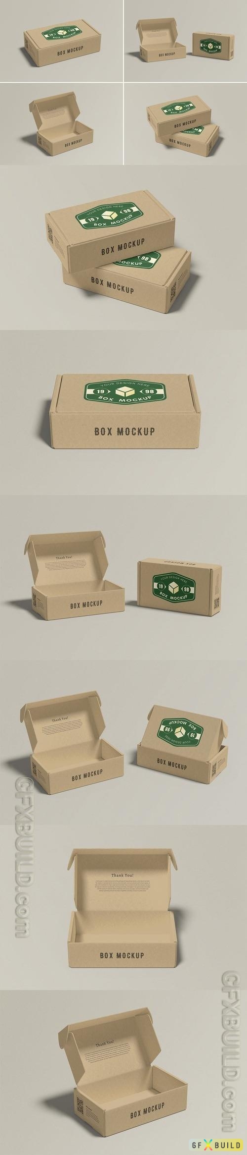 Box Packaging Mockup