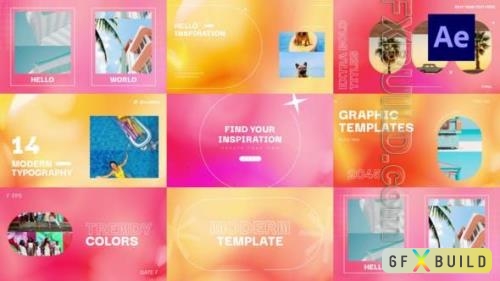 Videohive - Colorful Animation Typography 48055667