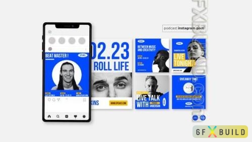 Videohive - Music Podcast Instagram Post 47999462