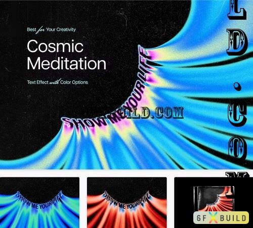 Cosmic Meditation Text Effect - 16080361
