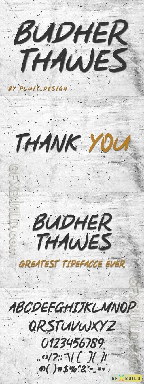 Budher Thawes Font