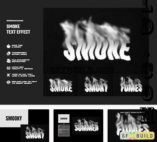 Smoke Text Effect - 5GCRCVV