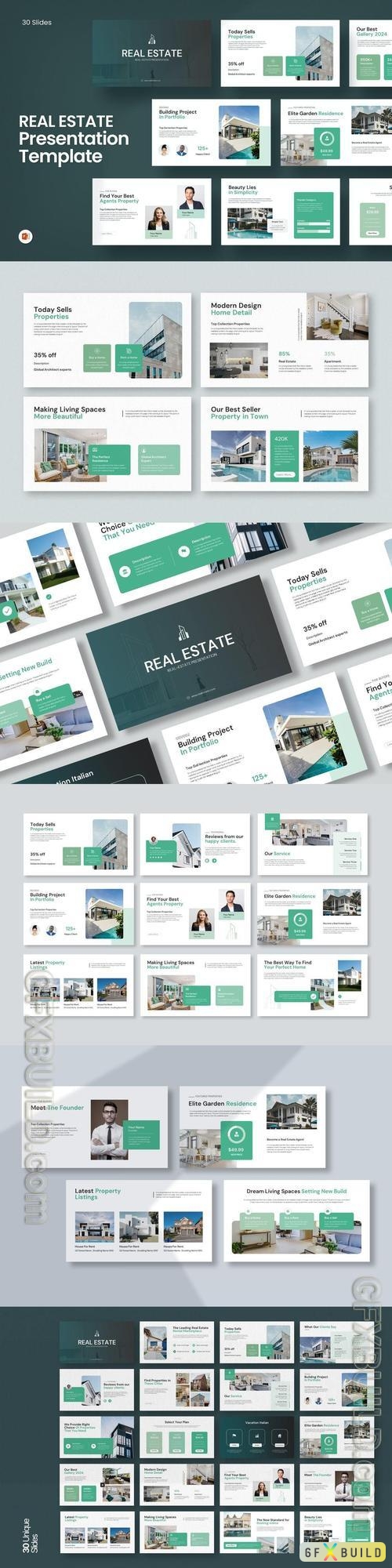 Real-Estate PowerPoint Presentation Template