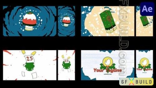 Videohive - Christmas Morphing Logo for After Effects 49850293