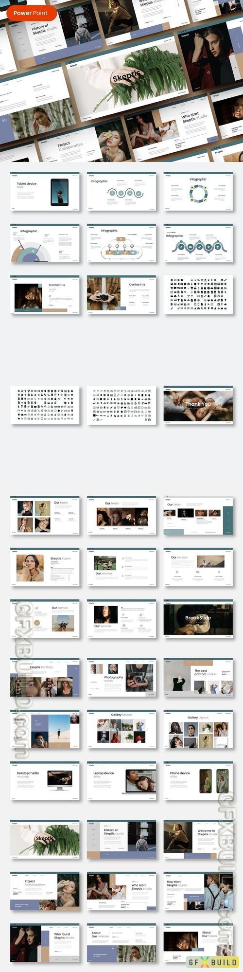 Skeptis - Business PowerPoint Template