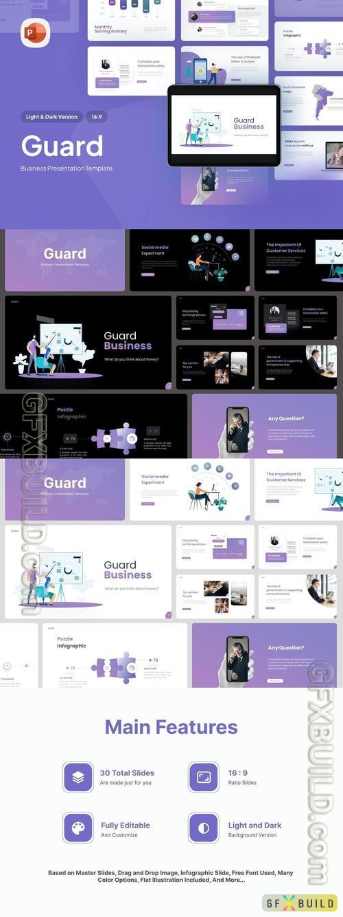 Guard Business PowerPoint Template
