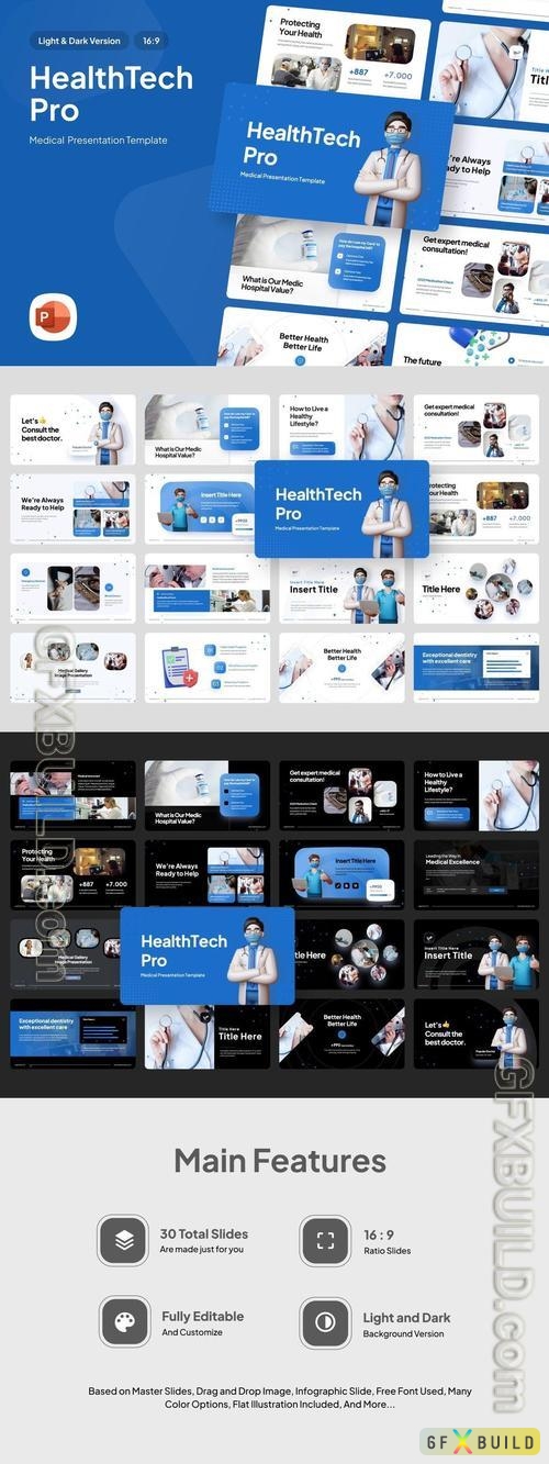 HealthTech Pro Healthcare - PowerPoint