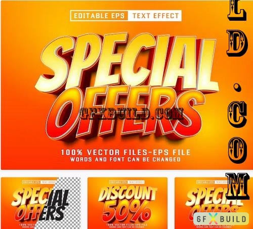 Special Offers Editable Text Effect - UU8YJJY