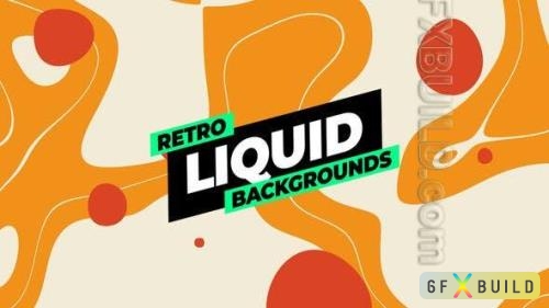 Videohive - Retro Liquid Backgrounds 51886542